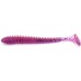 Силиконовая приманка на хищника, Taipan Slim-View, 3,0 дюйма, 10шт/уп, цвет №02 Mistik pink